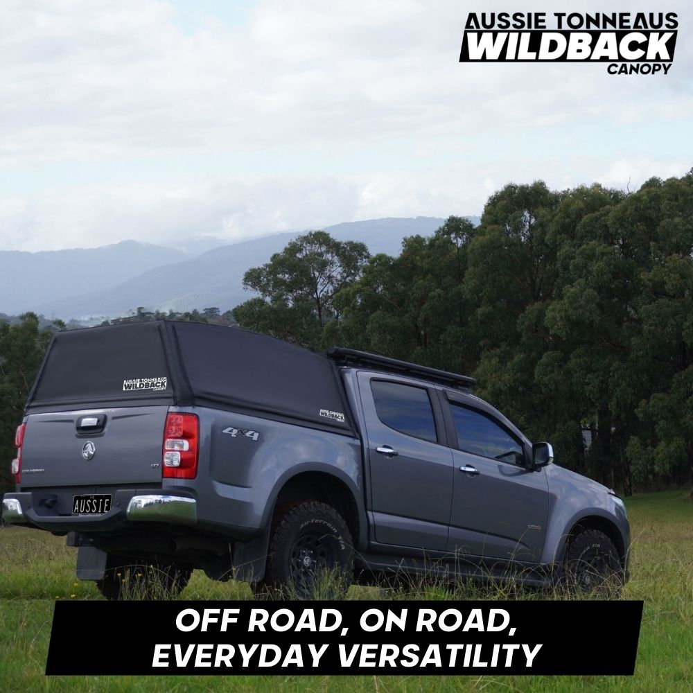 Wildback Soft Ute Canopy To Fit Mitsubishi Triton MQ-MR Dual Cab (July ...