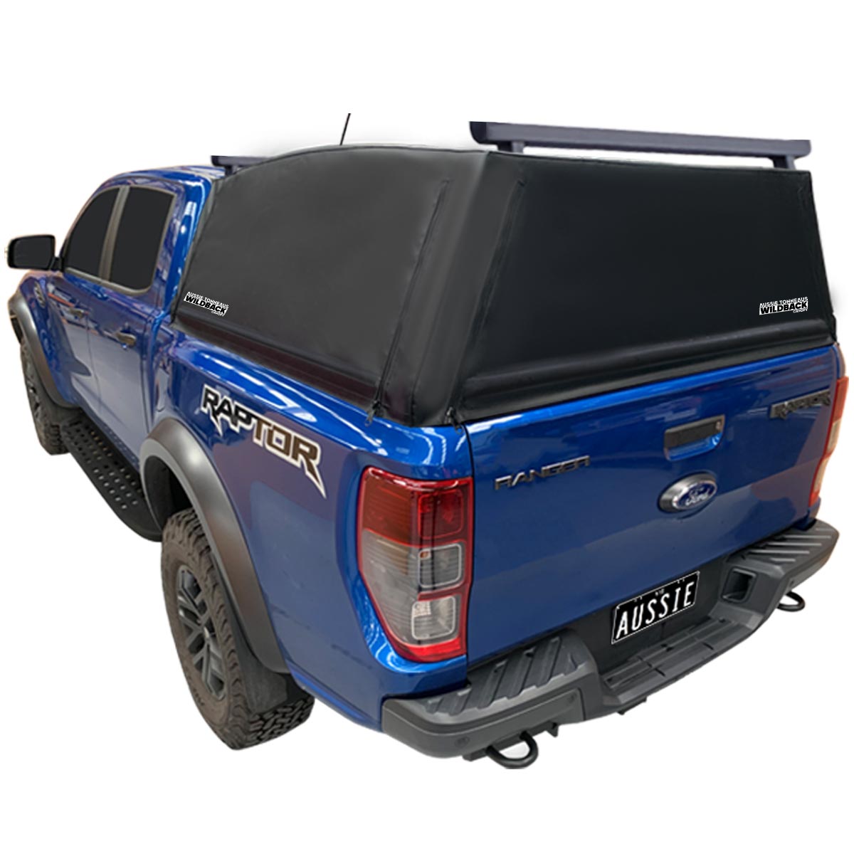 Wildback Soft Ute Canopy With Ladder Racks To Fit Ford Ranger PX Dual ...